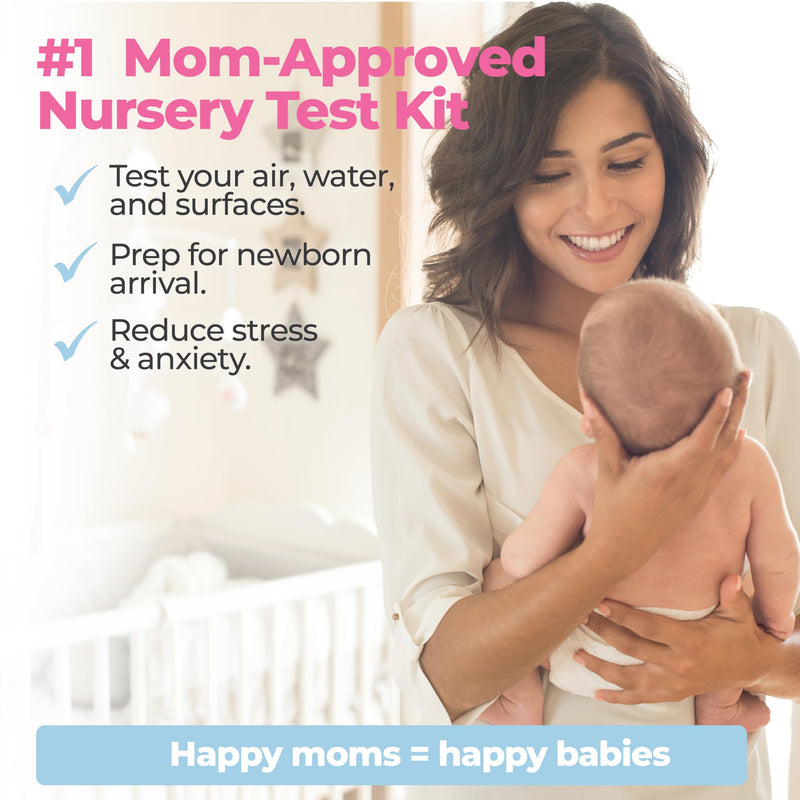 [Australia - AusPower] - Nursery Prep Kit for Expecting Parents – Test Air, Water, Surfaces – Mom-Approved for Peace of Mind – Prep Your Nursery with Confidence – Made in USA by Detekt 00199284448254 