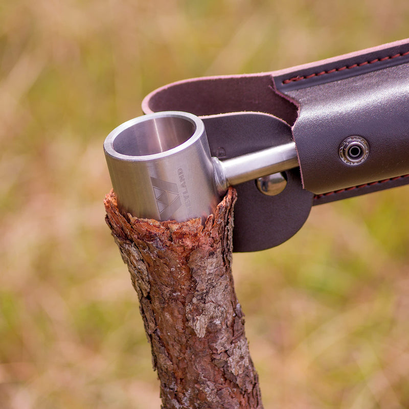 WEYLAND 1.5" Bushcraft Settlers Tool | Scotch Eye Hand Auger for Building, Bushcraft - Hand Drill for Woodworking, Camp Furniture & DIY Primitive Outdoor Projects