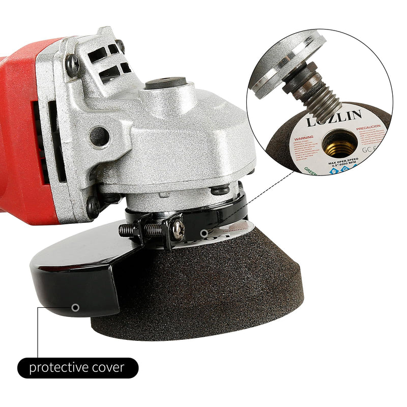 [Australia - AusPower] - 3 Inch Silicon Carbide Grinding Wheel for Angle Grinder - 80mm Metal Polishing, Ceramic Tile/Glass Trimming, Granite Chamfering & Renovation, Heavy-Duty Abrasive Tool (100#) 100# 