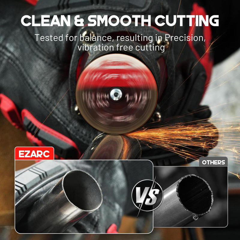 [Australia - AusPower] - EZARC 38 mm Cutting Disc Set - 32 Pieces, Cutting Disc for Rotary Tools, Precise Cuts, for Metal, Aluminium, Steel and More - Includes 2 Mandrels 