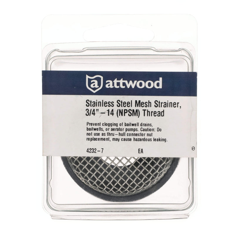 Attwood Stainless Steel Mesh Strainer and Drain Filter 7/8-Inch