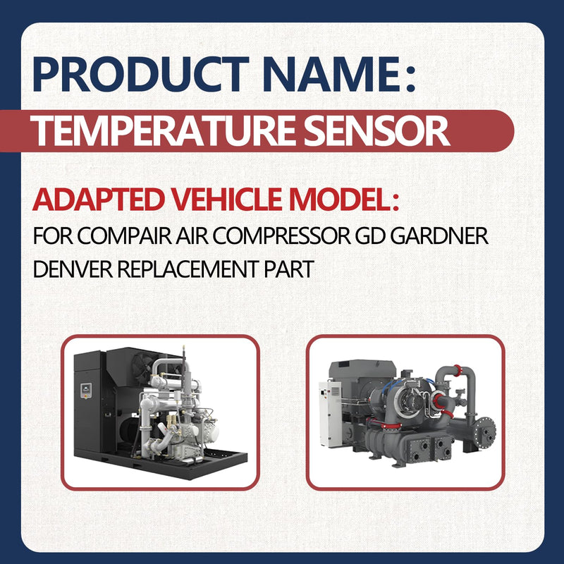 [Australia - AusPower] - Temperature Sensor Compatible with COMPAIR Gardner Denver Air Compressor 711632E1-21D264 