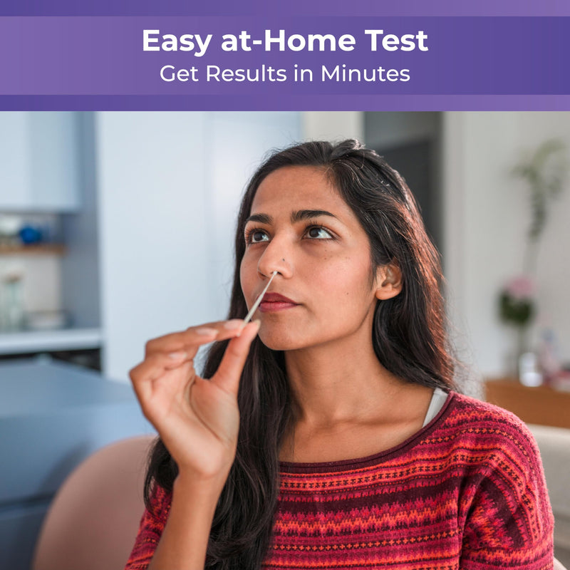 [Australia - AusPower] - INDICAID COVID-19 Antigen Rapid Test, FDA EUA Authorized OTC COVID Home Test, 2 COVID Tests in a Individual Pack, Convenient for Both Home Use and Business Distribution, HSA/FSA Eligible, Easy to Use 