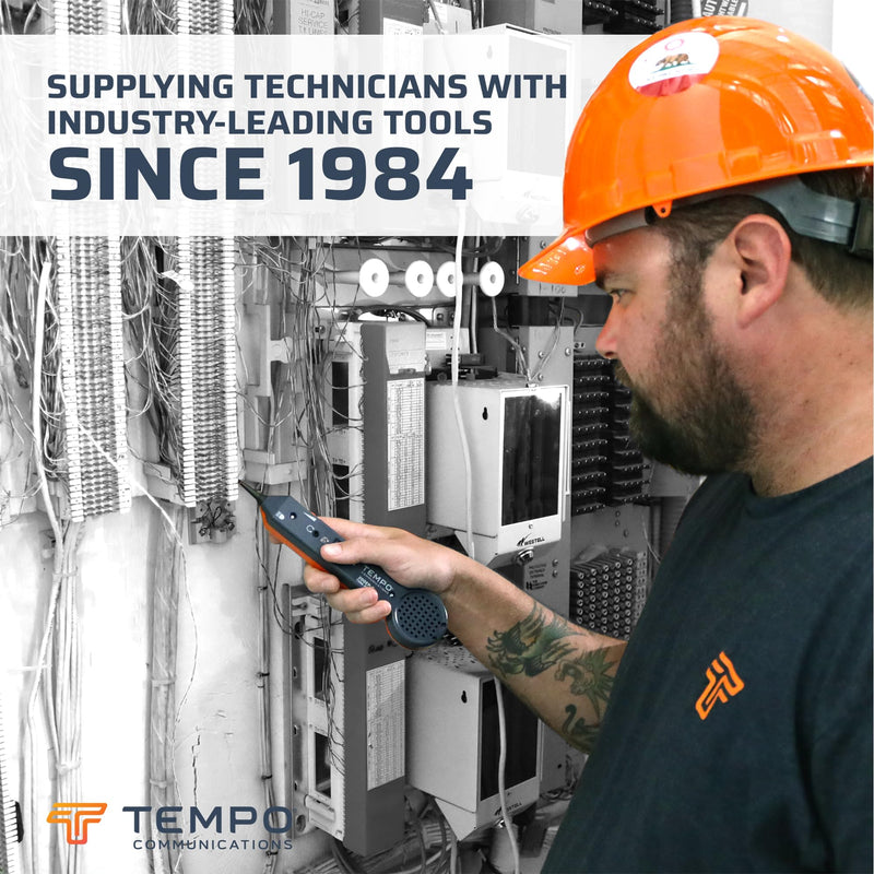 [Australia - AusPower] - TEMPO Communications 100XL VFL Fiber Optic, 1 mW Class 2 Visual Fault Locator Fiber Optic, 4km Distance, 2Hz Modulation Mode 100XL-C/A 