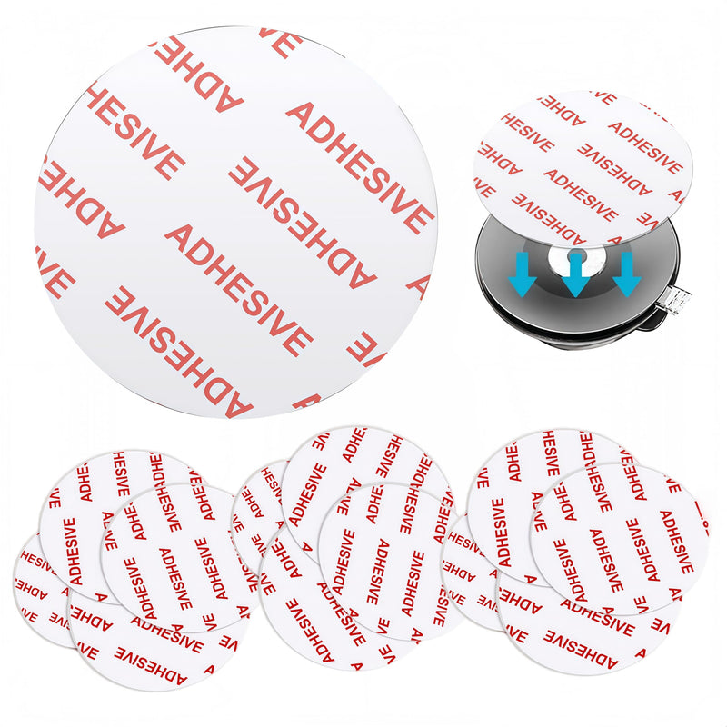Traceless Super Sticky Gel Pads Remove Washable Reusable Design Anti-Slip Double Sided Gripping Pads Transparent for Home Office Cell Phone Glass Photo Holder (10PACK) 10PACK