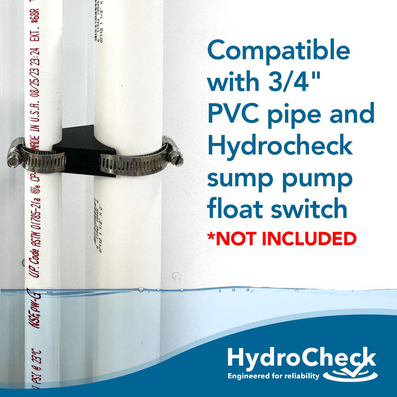 Sensor Installation Kit for HC6000V2 & HC6000 For Float Switches - Eliminates Stray Paths, Prevents False Triggers from High Iron & Mineral Content Water - 3/4 PVC Pipe Not Included Sensor Installation Kit for HC6000v2