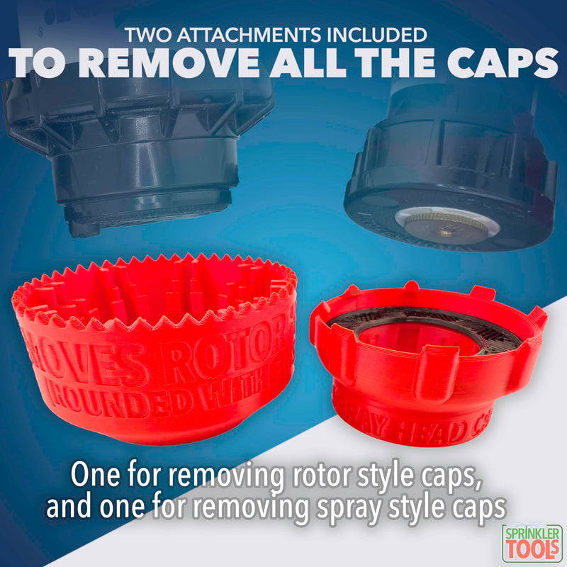 [Australia - AusPower] - Sprinkler Head Removal Tool 4-in-1, Replace Your Sprinklers Without Digging in Under 2 Minutes, Most Brands Rainbird Toro Orbit Hunter K-Rain, Upgraded Tool Made in USA, Rust-Proof Sprinkler Shirt 