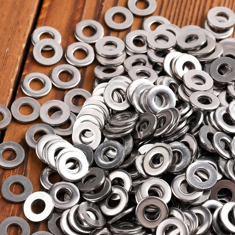 [Australia - AusPower] - HNYYZL 350-Piece 304 Stainless Steel POP Rivet Washers for 3/16" Diameter Rivets – Thicker, Durable Backup Washers for Enhanced Fastening 