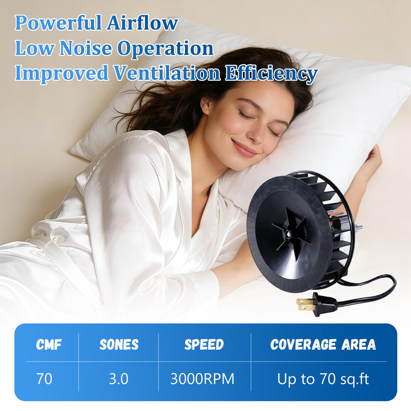 S97017646 S99080592 Bathroom Exhaust Fan Motor and Blower Wheel Replacement – Compatible with Broan NuTone 605P 605RP 665F 665P 665RP 668P 668RP 9965 9905 – Replace Part S97017646, S99080592 S97017646 Exhaust Fan Motor