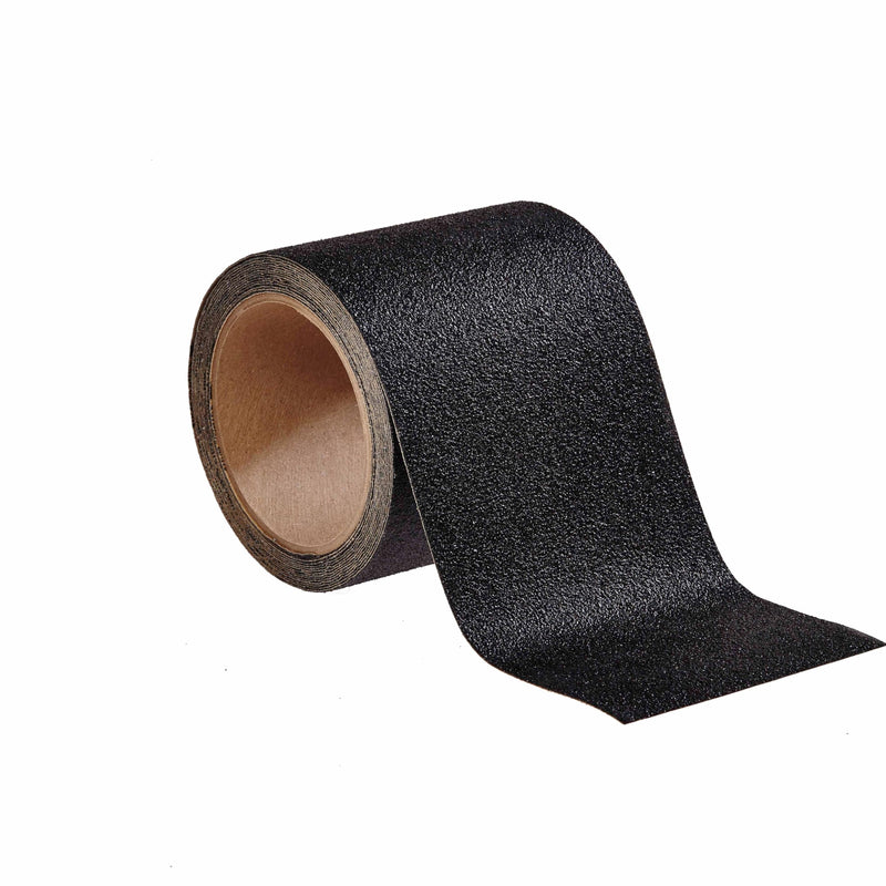 3M Safety-Walk Slip Resistant Tape, Anit-Slip Tread, Black, 4-in. x 15-in. Roll 4-Inch