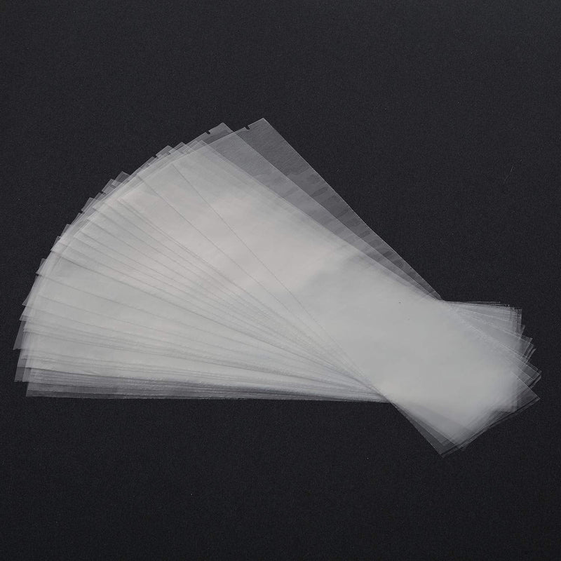 [Australia - AusPower] - JMU Dental Air Water Syringe Sleeves with Precut Opening, Disposable Clear Plastic Protective Barrier, 2.5" x 10", Box of 500 Pieces 