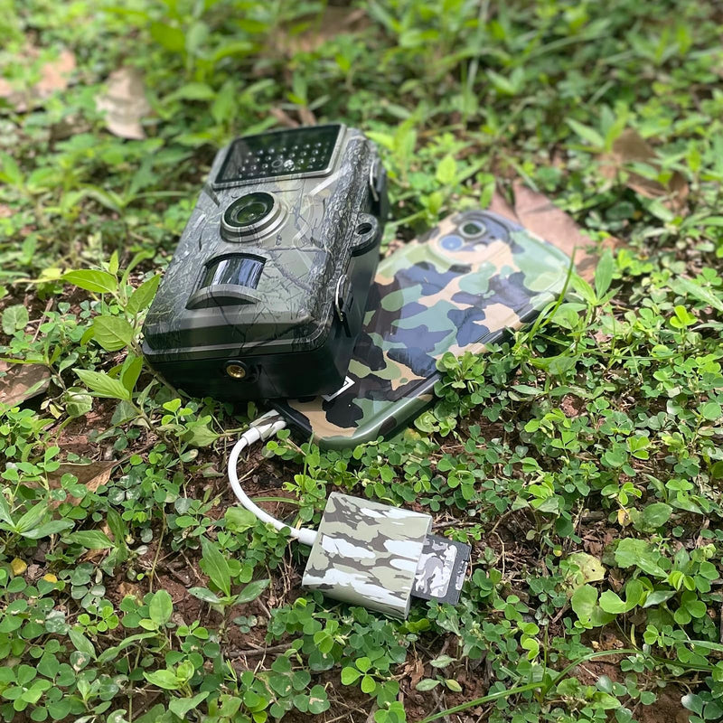 [Australia - AusPower] - Trail Camera Viewer, Plug & Play for Hunters to View Images and Videos from Game Camera for iPhone 6S, SE, 7, 8, X, 11, 12, 13, 14 Series For iPhone 6S - 14 series 