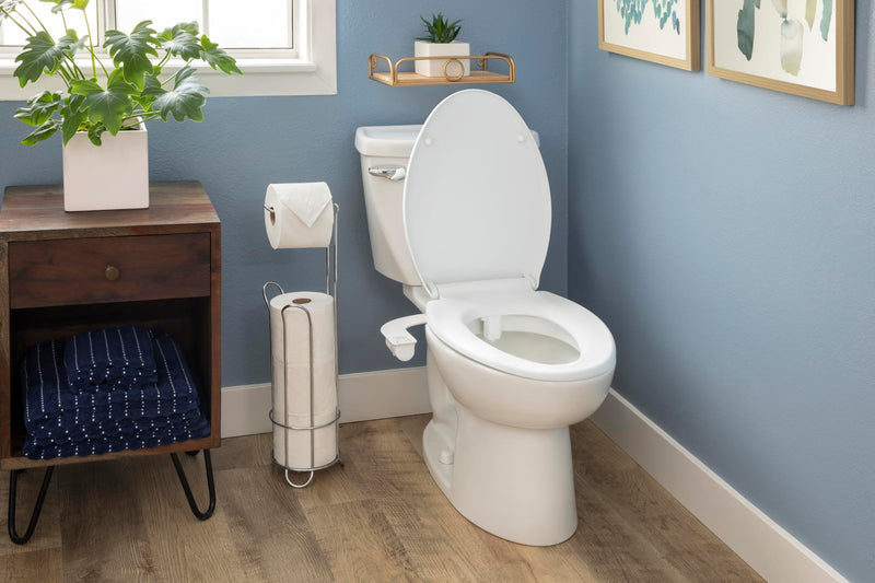 Brondell WS-11 Rinslet Single Nozzle Bidet Attachment, White