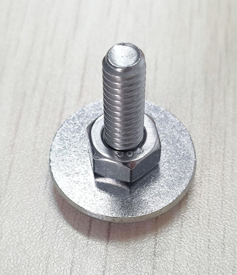 [Australia - AusPower] - 1/4" x 1" Stainless Fender Washer,18-8 (304) Stainless Steel Flat Washer,1/4" ID x 1" OD x 0.078" Thick(40Pcs) 