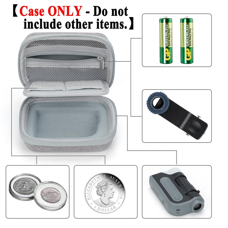 [Australia - AusPower] - USB Microscope Case for Carson MicroBrite Plus (MM-300) BNISE LAKWAR BEBANG Brand Pocket Microscope Mini Handheld Scope, Waterproof Shockproof Dust-proof Include a Carabiner (Case Only) For Carson MicroBrite Plus BNISE/LAKWAR/BEBANG 