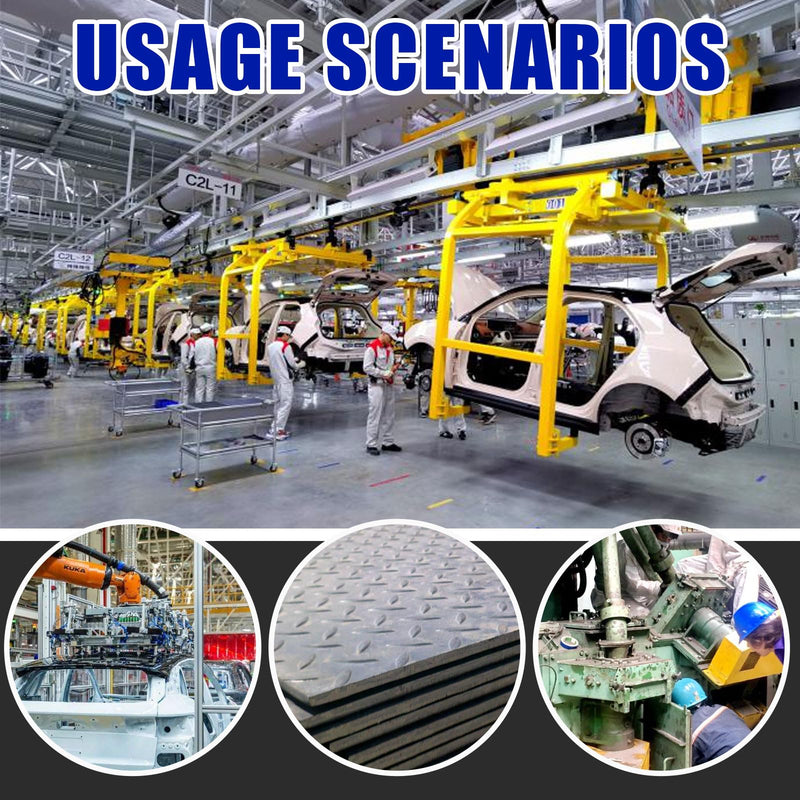 [Australia - AusPower] - Glarks 300Pcs M4 M5 M6 Aluminum Brazier Head Solid Rivets Length 13mm 14mm 20mm 25mm High-Strength Solid Brazier Rivets Fasteners for Metal Joining and Repair G-3147 