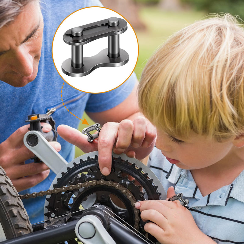 [Australia - AusPower] - PAGOW 5PCS #41 Roller Chain Connecting Links, Master Manganese Steel Connector Heavy Duty for Bycicles, Mini Bikes, Motorcycles, Go-Karts, Home and Industrial Machinery 5 