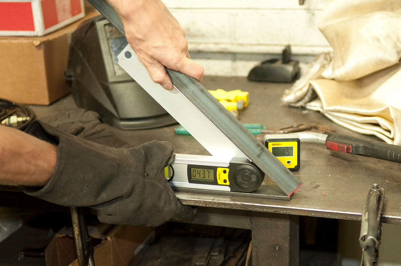 [Australia - AusPower] - Johnson Level & Tool 1750-1200 Digital Angle Locator, 12", Silver, 1 Locator 12 Inch 