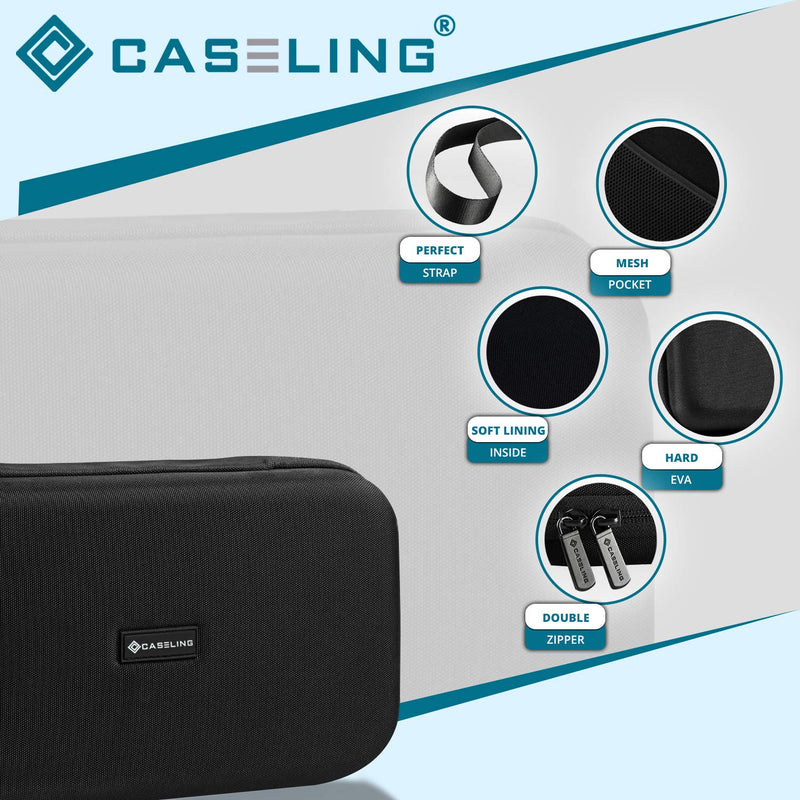 [Australia - AusPower] - caseling Hard Case fits Stethoscope 3M Classic III, Lightweight II S.E, Cardiology IV Diagnostic, (Case Only) (EVA Black) EVA Black 