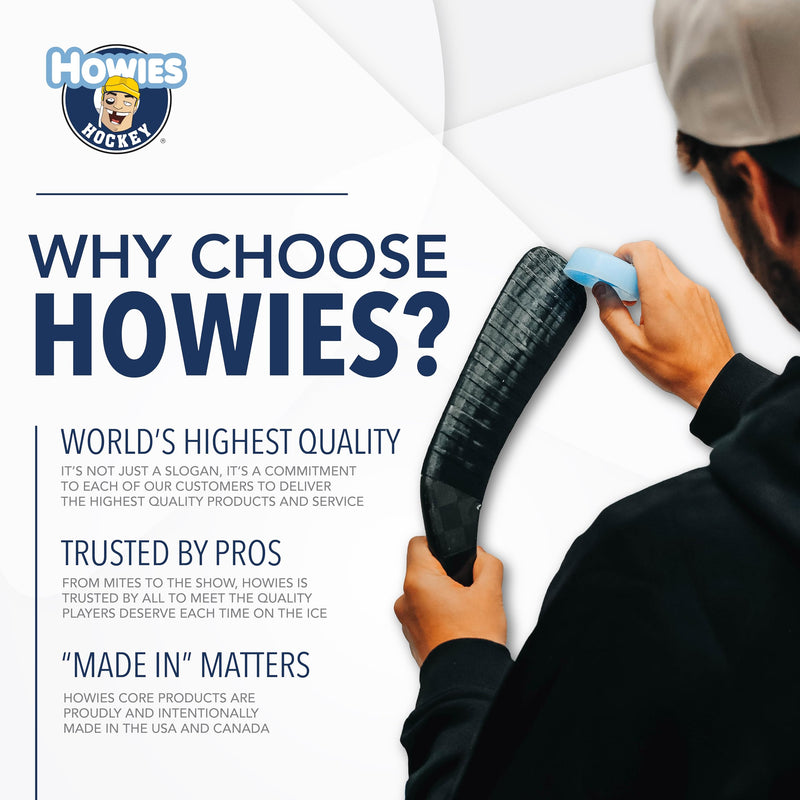 Howies Hockey Tape, 1-Pack Hockey Stick Tape for Blade, Durable and Long-Lasting Grip Purple