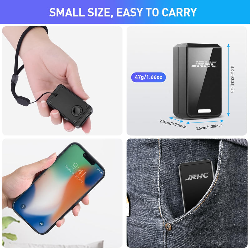 1D 2D Wireless Barcode Scanner Bluetooth, Mini Portable Barcode Reader, 3-in-1 BT & 2.4G & USB Wired QR Code Scanner, Compatible with Android, iOS, Windows, Mac Tablets Or PC