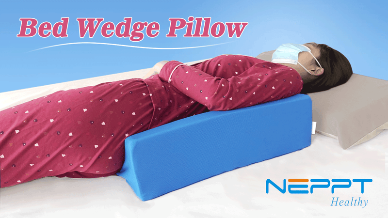 Bed Wedge Pillow For Sleeping Seniors Post Surgery Incline Pillow Bedsore Pressure Relief Cushions For Butt Lifting Patient Turning Triangle Foam Wedges For Bed Positioning Body Back Support (Blue) Blue