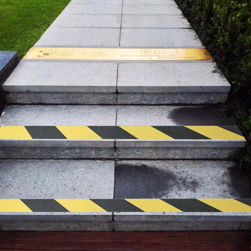 [Australia - AusPower] - QILIMA Anti Slip Grip Tape, 1 Inch x 16.5 Feet, Yellow, Waterproof, Non Skid Tape for Stairs, Skateboards, Concrete, Metal, Plastic, Tile, Laminate, Carpet 