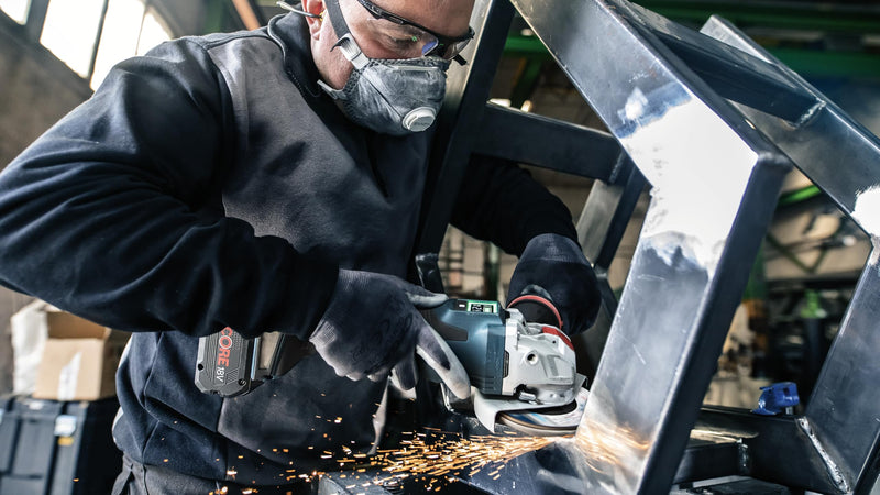 [Australia - AusPower] - Bosch 1 x Pro Metal X571 Flap Disc Angled Design for X-Lock (for Steel, Stainless Steel, Diameter 125 mm, Grit 80, Professional Accessories, Small Angle Grinder) Ø 125 mm 80 grit 