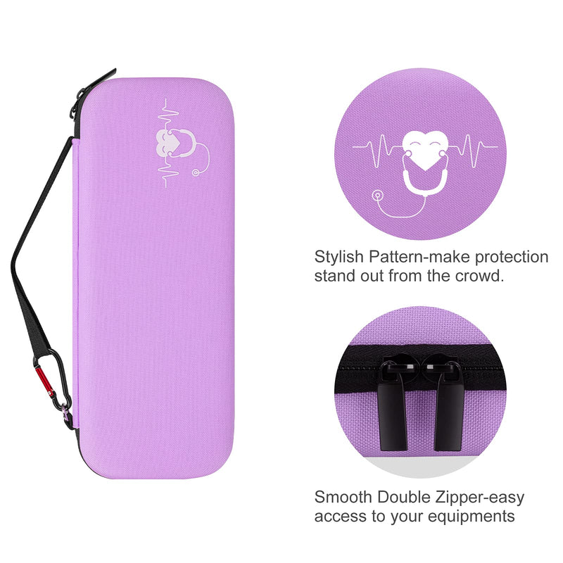[Australia - AusPower] - Stethoscope Carrying Case and Pen Lights for Nurses Pen Light with Pupil Gauge and Ruler Reusable Penlight Medical Pen Light for Doctors Nursing Students EMT EMS White Light LED Penlights for Nurses 