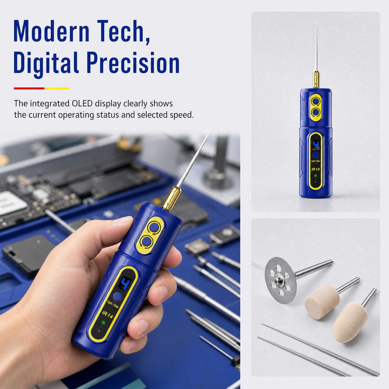 Electric Adhesive Remover, 4 Levels Adjustable, Efficient Versatile Phone Electric Removal Tool for Mobile Phone Display LCD Cleaning Mobile Phone