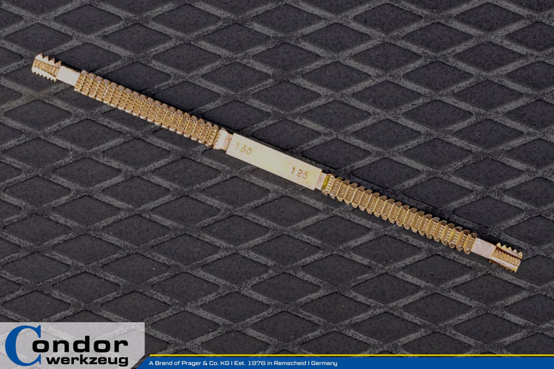 Condor tool 4830 | Thread File | 230mm | Internal and External Thread | Metric | 0.8-3.0mm | Chrome Vanadium Steel