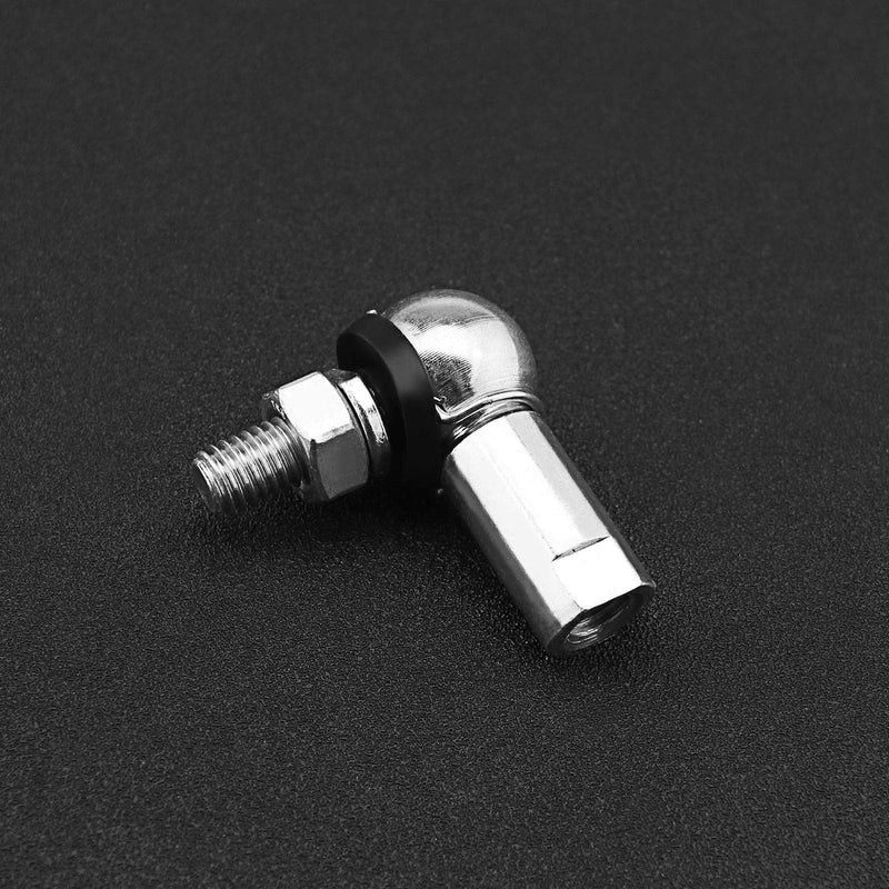 [Australia - AusPower] - 4Pcs Angle Linkage Ball Joint Kit, with Spring Clip Dust Seal CS DIN 71802 Gear Linkage Replacements M10 (RH) 