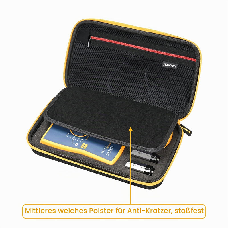 RLSOCO Case for Fluke Networks IntelliTone Pro 200 LAN Toner and Sample Kit