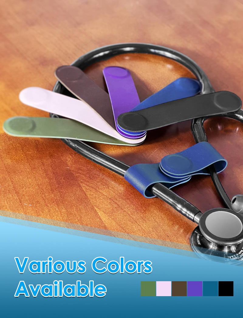 [Australia - AusPower] - Stethoscope Clip for Medical Professionals, Secure Attachment for Doctors, Nurses, and Students - Compatible with 3M Littmann Classic III, Lightweight II S.E Lightweight and Stylish Design Blue 