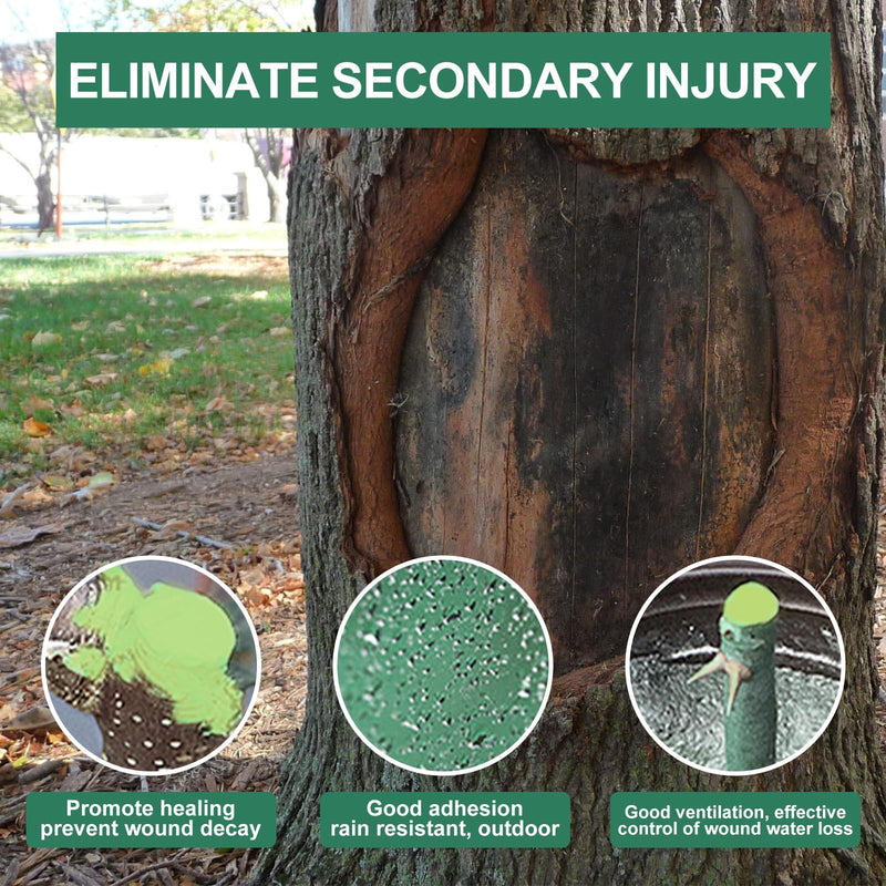 [Australia - AusPower] - Tree Wound Sealer,Tree Wound Pruning Sealer,Bonsai Tree Pruning Sealer, Tree Wound Sealer Healing Cream,Plant Grafting Paste Smear Tree Repair Ointment Agent Repair(1Pcs) 