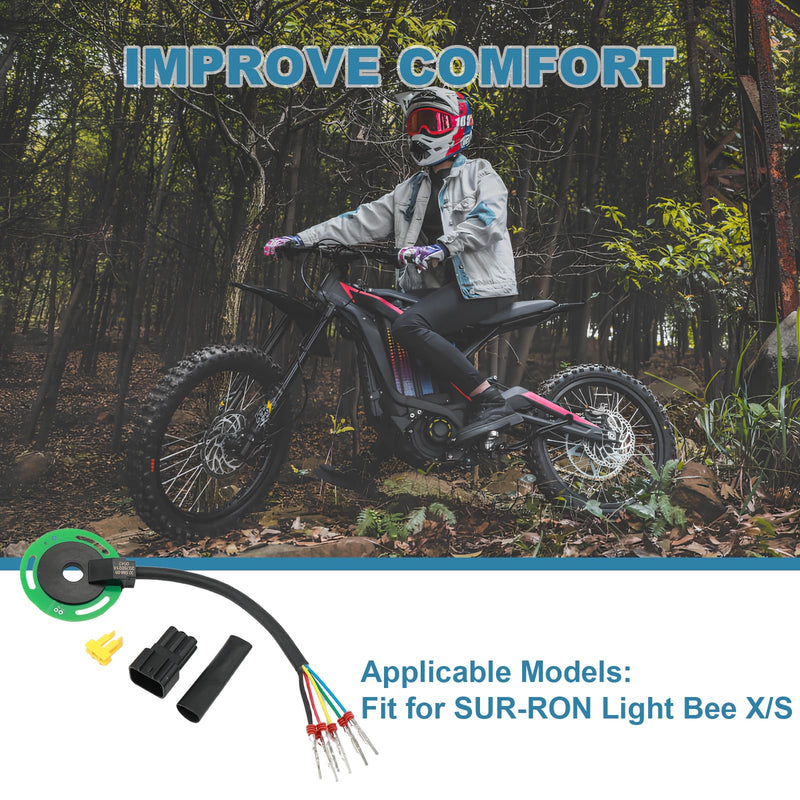 [Australia - AusPower] - Motorcycle Motor Hall Sensor for Surron Light Bee X S Motorbike Position Sensor Replacement 