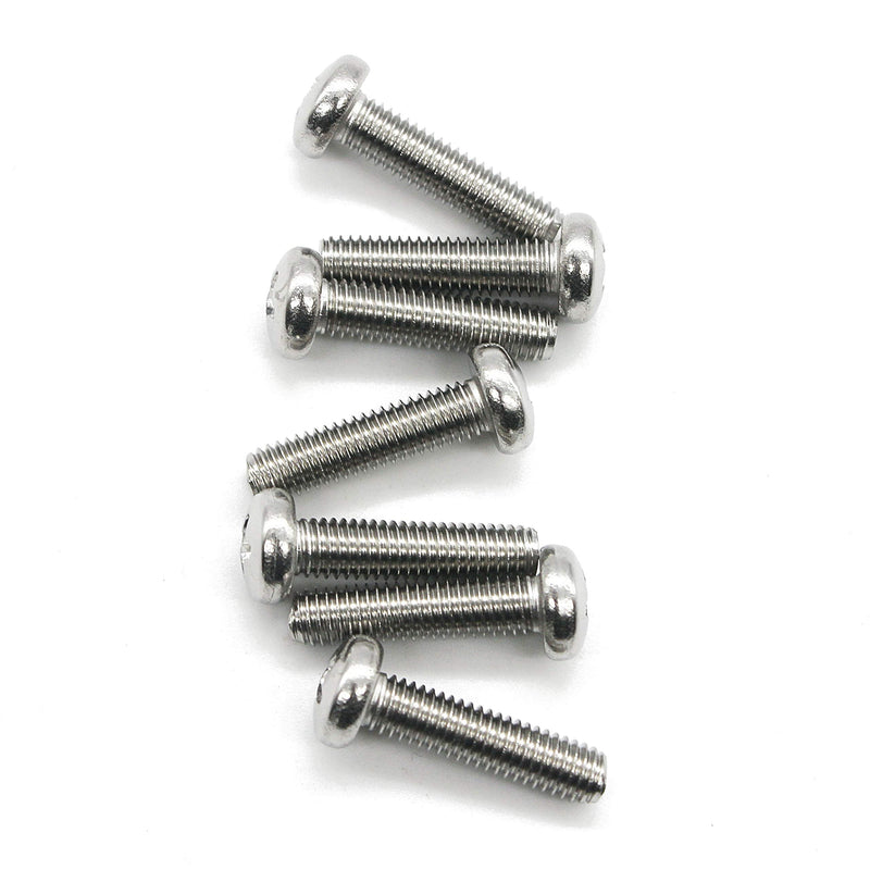 (100 pc) M4-0.7x10 mm Pan Head Phillips Machine Screws,18-8 Stainless Steel by Fullerkreg 100pc M4x10