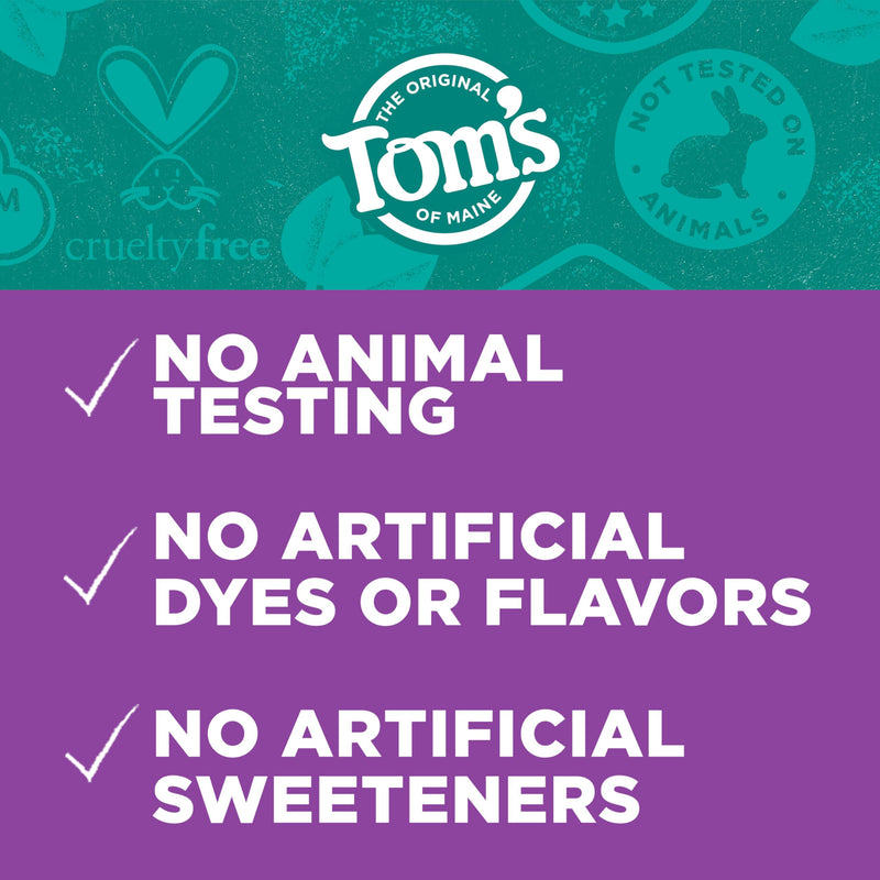 [Australia - AusPower] - Tom's of Maine Whole Care Natural Toothpaste with Fluoride, Spearmint, 4 Ounce (Pack of 3), (Packaging May Vary) 4 Ounce (Pack of 3) 