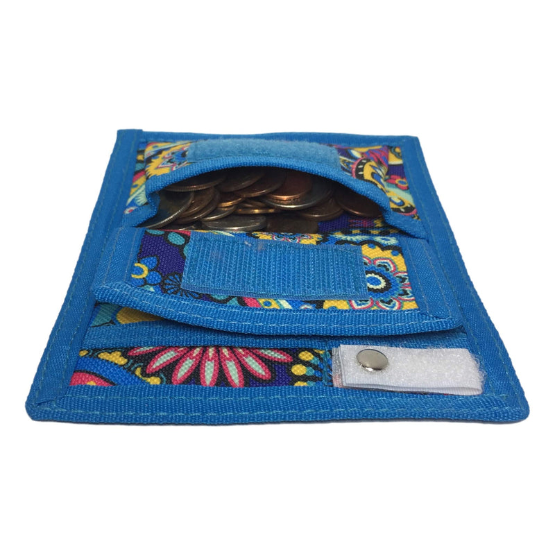 [Australia - AusPower] - 6 Piece Protective Lab Coat Pocket Organizer Kit has Beautiful Blue Paisley Pattern 