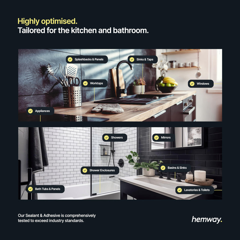 [Australia - AusPower] - Light Grey Kitchen Bathroom Hybrid Polymer Sealant Adhesive 13.1oz All in One Waterproof Weatherproof Joint Paintable Indoor Outdoor Bath Shower Sink Window Board Door RV Roof Wood Leak - 1 Pack Light Grey 