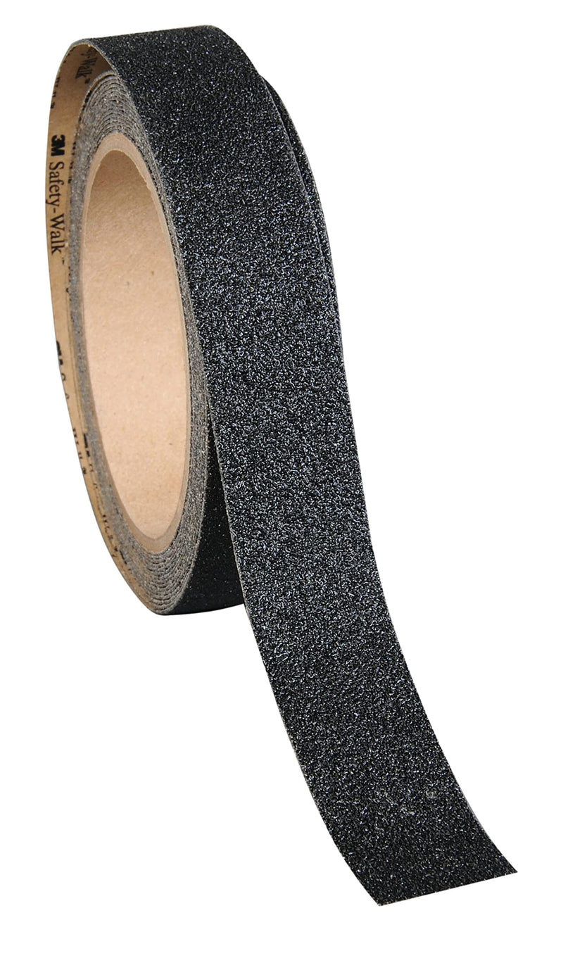 3M Safety-Walk Indoor/Outdoor Tread, Slip-Resitant Tape, Black, 1-Inch by 18-Inch Roll, 7634NA