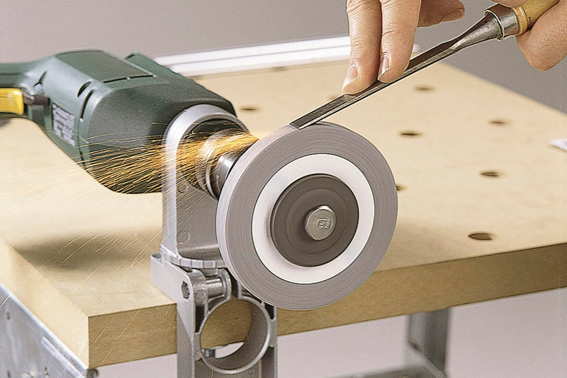 wolfcraft Mandrel for bore, 10 mm, 2116000, for optimal concentricity of grinding and polishing discs without shaft 10 mm, shaft 6 mm