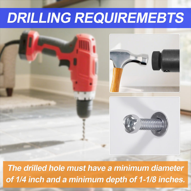 Screw Anchor Expander 870 Replacement for Greenlee Compatible with Anchor 84305 Power Drill Part for Caulking Anchor Size 3/8" - 16（Pack of Two） Screw Anchor Expander # 870 （pack of two）