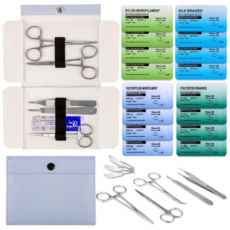 [Australia - AusPower] - Ultrassist Suture Practice Kit Includes Suture Tools Kit and Suture Pad 