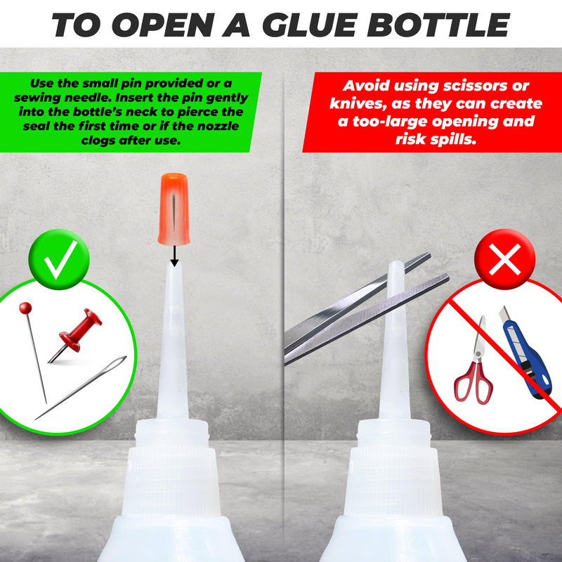 [Australia - AusPower] - Y'allCanDiy Super Glue for Plastic .76 oz, Heavy Duty Plastic Model Glue for Legos and Miniature. Plastic Glue Adhesive for PLA, 3D Printing, Toys, Car, ABS, PVC, DIY Hobby Models Craft Kit Bonding 1 Pack 