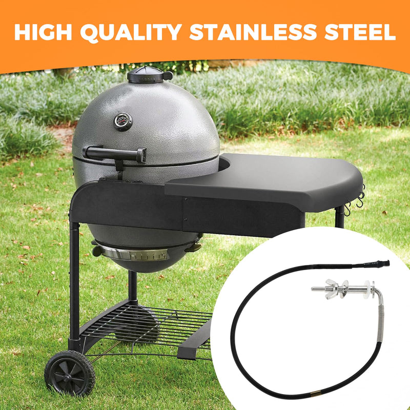 [Australia - AusPower] - Mgoodoo E6480 Spring Design Heat Sensor RTD Temp Probe Compatible with Char-Griller AKORN AUTO-KAMADO (2 Pack) 