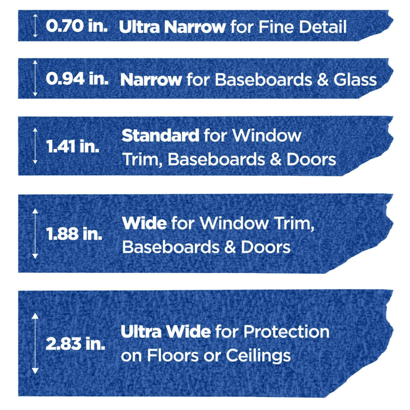 [Australia - AusPower] - ScotchBlue Original Multi-Surface Painter's Tape, 0.94 Inches x 60 Yards, 4 Rolls, Blue, Paint Tape Protects Surfaces and Removes Easily, Multi-Surface Painting Tape for Indoor and Outdoor Use 