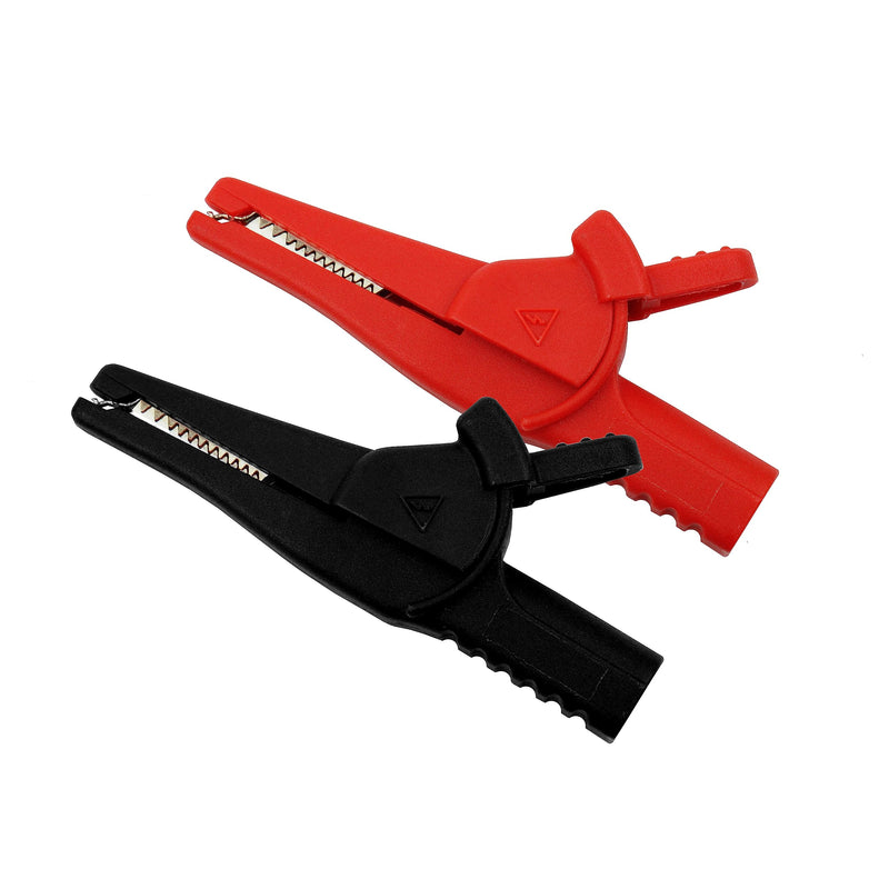 [Australia - AusPower] - AC285-2 multimeter alligator clips Safety Alligator Clip Compatible with Fluke Phase Rotation Indicator use with TL222 and TL224 Test Leads (AC285-2) AC285 -2 