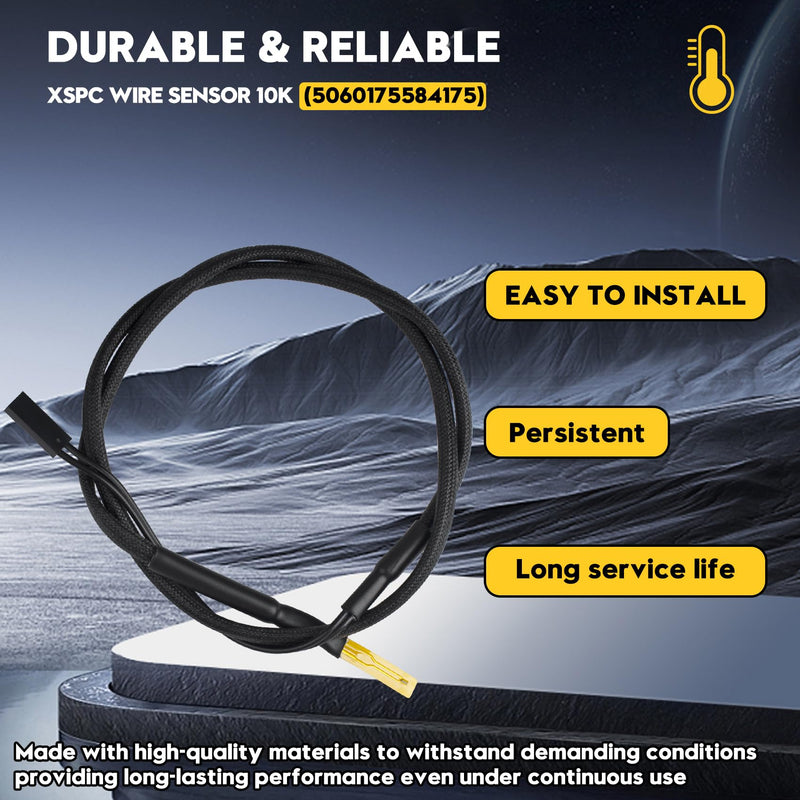 [Australia - AusPower] - 5060175584175 Temperature Sensor Wire Sensor for ASUS Brand for Models: b-550,Z790,ROG Strix B650E-E,x670e Creator,x99-E-WS-10G,Z-170 Pro Gaming,Dark Hero VIII 