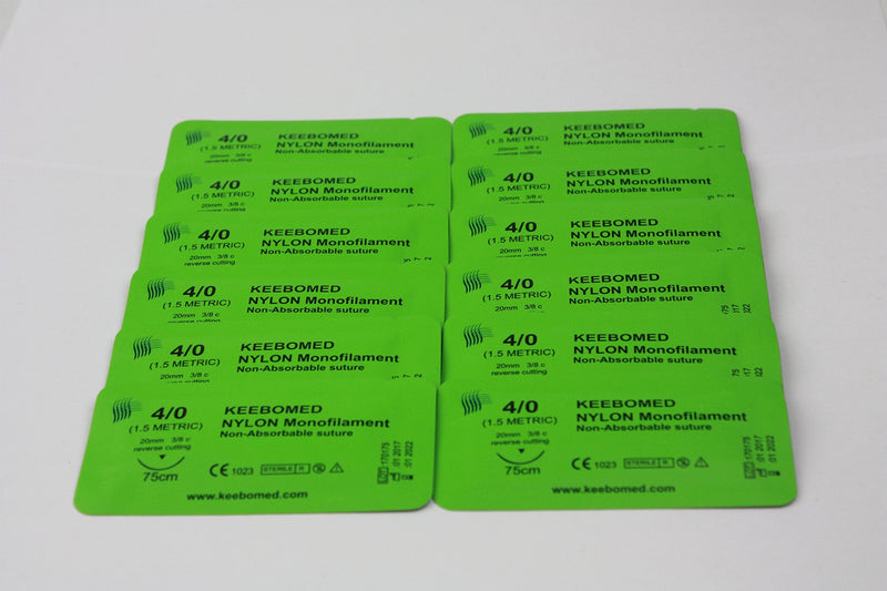 [Australia - AusPower] - Veterinary Sutures Nylon monofilament Size 2/0 